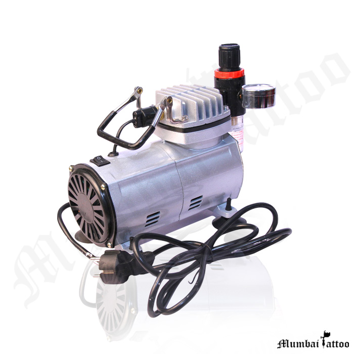 Mumbai tattoo -Airbrush Mini Oil-Less Air-Compressor