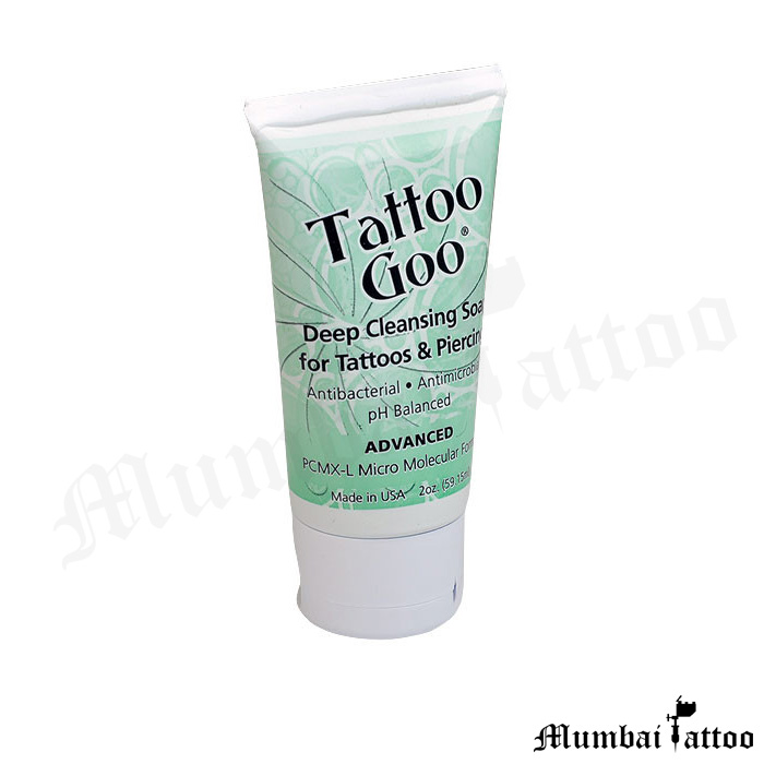 Mumbai tattoo -Tattoo Goo Deep Cleansing Soap (Tattoos & Piercings)Made in USA Mumbai tattoo -Tattoo Goo Deep Cleansing Soap (Tattoos & Piercings)Made in USA